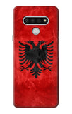 LG Stylo 6 Hard Case Albania Red Flag