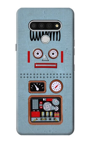 LG Stylo 6 Hard Case Retro Robot Toy