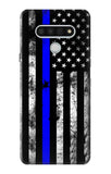 LG Stylo 6 Hard Case Thin Blue Line USA