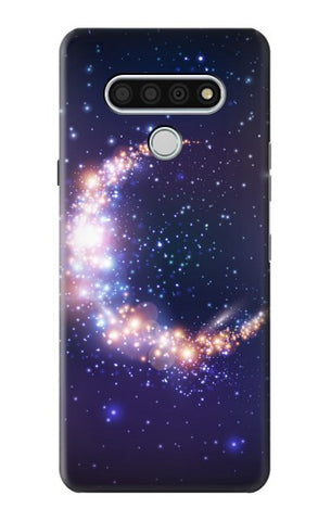 LG Stylo 6 Hard Case Crescent Moon Galaxy