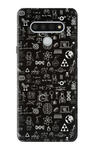 LG Stylo 6 Hard Case Blackboard Science