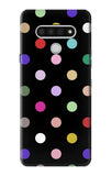 LG Stylo 6 Hard Case Colorful Polka Dot