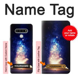 LG Stylo 6 Hard Case Magic Spell Book with custom name