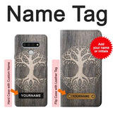 LG Stylo 6 Hard Case Viking Tree of Life Symbol with custom name