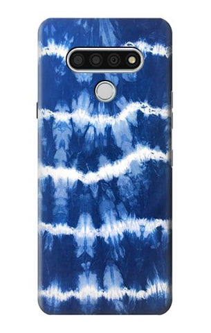 LG Stylo 6 Hard Case Blue Tie Dye