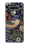 LG Stylo 6 Hard Case William Morris Strawberry Thief Fabric