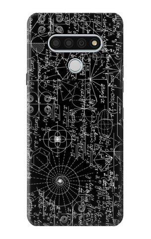 LG Stylo 6 Hard Case Mathematics Blackboard