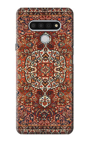 LG Stylo 6 Hard Case Persian Carpet Rug Pattern