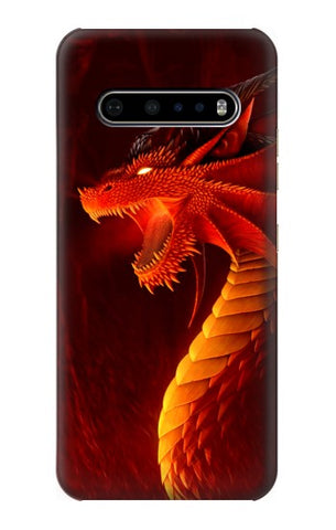 LG V60 ThinQ 5G Hard Case Red Dragon