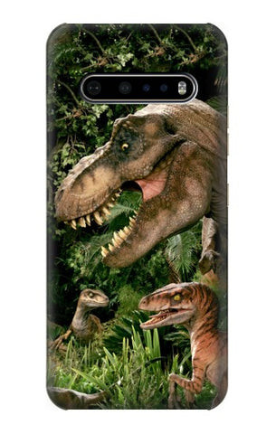 LG V60 ThinQ 5G Hard Case Trex Raptor Dinosaur