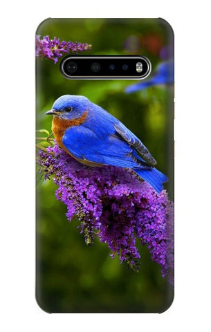 LG V60 ThinQ 5G Hard Case Bluebird of Happiness Blue Bird