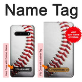LG V60 ThinQ 5G Hard Case New Baseball with custom name