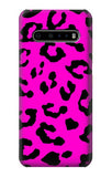 LG V60 ThinQ 5G Hard Case Pink Leopard Pattern