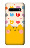 LG V60 ThinQ 5G Hard Case Cute Cat Pattern