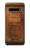 LG V60 ThinQ 5G Hard Case Holy Bible 1611 King James Version