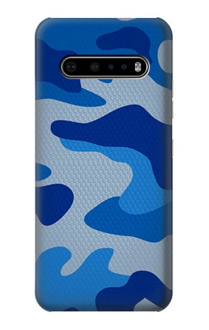 LG V60 ThinQ 5G Hard Case Army Blue Camouflage