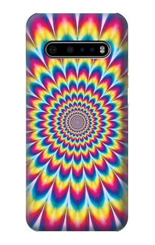LG V60 ThinQ 5G Hard Case Colorful Psychedelic