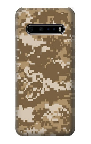 LG V60 ThinQ 5G Hard Case Army Camo Tan