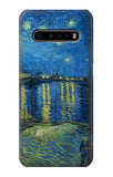 LG V60 ThinQ 5G Hard Case Van Gogh Starry Night Over Rhone