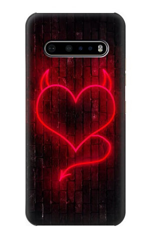LG V60 ThinQ 5G Hard Case Devil Heart