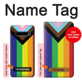 LG V60 ThinQ 5G Hard Case Pride Flag LGBT with custom name