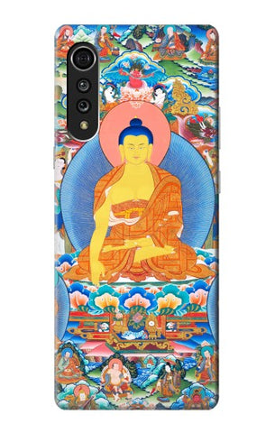 LG Velvet Hard Case Buddha Paint