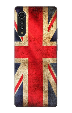 LG Velvet Hard Case British UK Vintage Flag