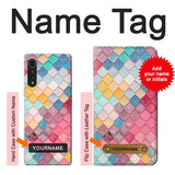 LG Velvet Hard Case Candy Minimal Pastel Colors with custom name