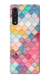 LG Velvet Hard Case Candy Minimal Pastel Colors