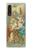 LG Velvet Hard Case Easter Rabbit Family