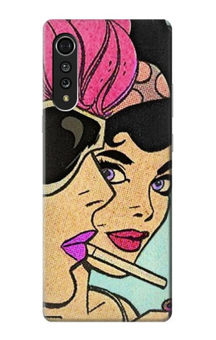 LG Velvet Hard Case Girls Pop Art