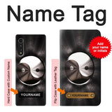 LG Velvet Hard Case Yin Yang Symbol with custom name