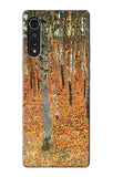 LG Velvet Hard Case Gustav Klimt Birch Forest