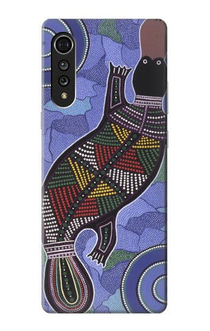 LG Velvet Hard Case Platypus Australian Aboriginal Art