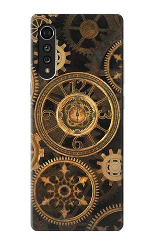 LG Velvet Hard Case Clock Gear