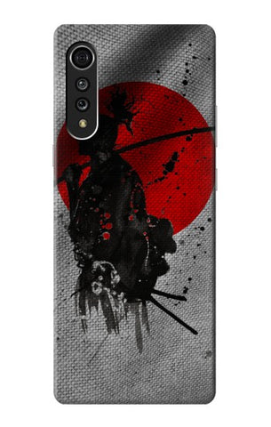 LG Velvet Hard Case Japan Flag Samurai