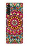 LG Velvet Hard Case Hippie Art Pattern