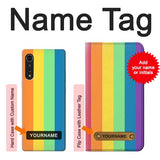 LG Velvet Hard Case LGBT Pride with custom name