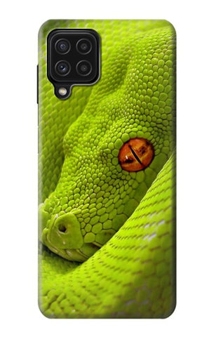 Samsung Galaxy M22 Hard Case Green Snake