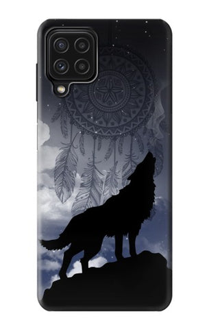 Samsung Galaxy M22 Hard Case Dream Catcher Wolf Howling