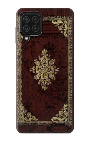 Samsung Galaxy M22 Hard Case Vintage Map Book Cover