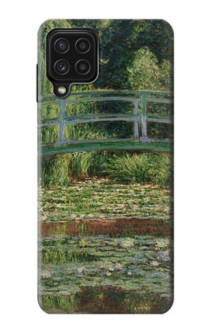 Samsung Galaxy M22 Hard Case Claude Monet Footbridge and Water Lily Pool