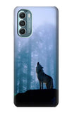 Motorola Moto G Stylus (2021), G Stylus 5G, G Stylus 5G (2022) Hard Case Wolf Howling in Forest