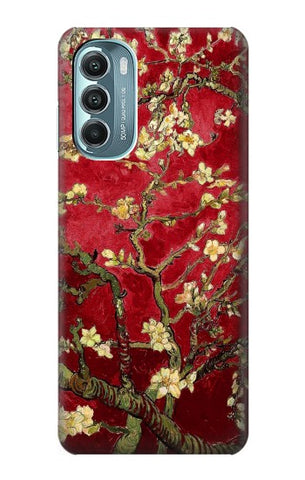 Motorola Moto G Stylus (2021), G Stylus 5G, G Stylus 5G (2022) Hard Case Red Blossoming Almond Tree Van Gogh