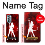 Motorola Moto G Stylus (2021), G Stylus 5G, G Stylus 5G (2022) Hard Case Sexy Devil Girl with custom name