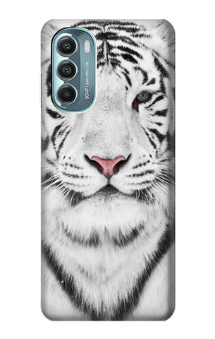 Motorola Moto G Stylus (2021), G Stylus 5G, G Stylus 5G (2022) Hard Case White Tiger