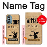 Motorola Moto G Stylus (2021), G Stylus 5G, G Stylus 5G (2022) Hard Case Vintage Halloween The Witches Ball with custom name