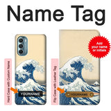 Motorola Moto G Stylus (2021), G Stylus 5G, G Stylus 5G (2022) Hard Case Under the Wave off Kanagawa with custom name