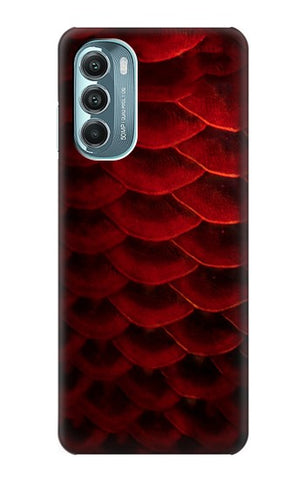 Motorola Moto G Stylus (2021), G Stylus 5G, G Stylus 5G (2022) Hard Case Red Arowana Fish Scale