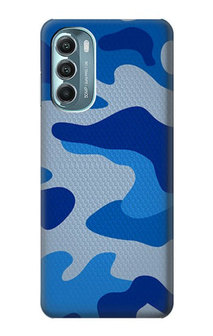 Motorola Moto G Stylus (2021), G Stylus 5G, G Stylus 5G (2022) Hard Case Army Blue Camouflage